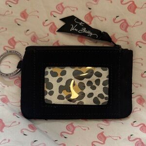 Vera Bradley Black and Gold ID Holder